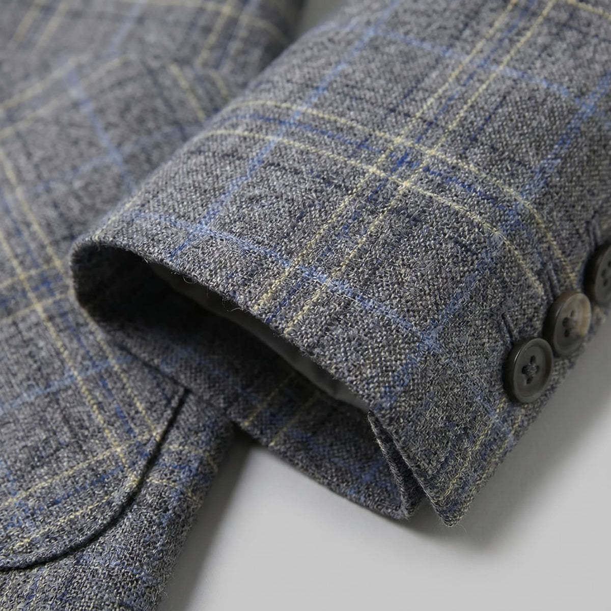 Fisher Lightweight Plaid Blazer