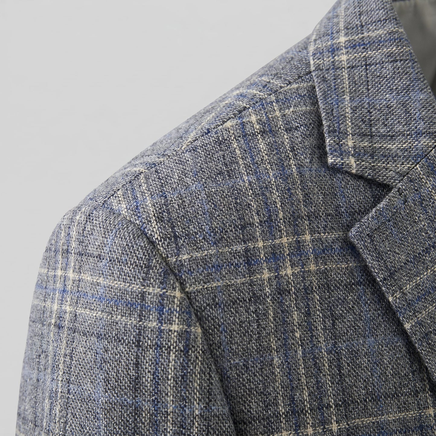 Fisher Lightweight Plaid Blazer_8