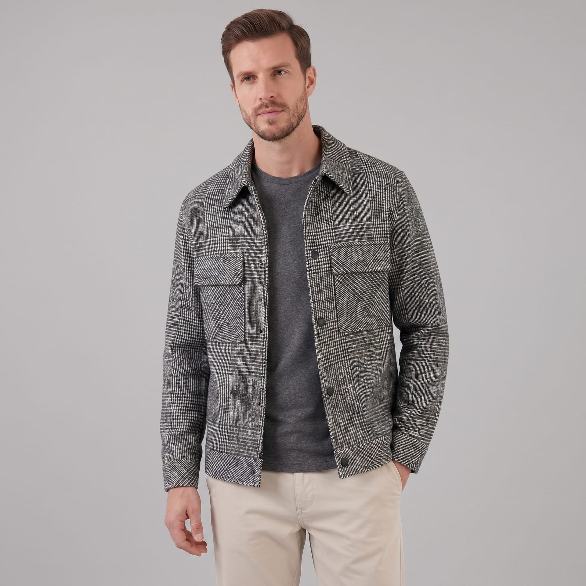 Grafton Checked Shirt Jacket