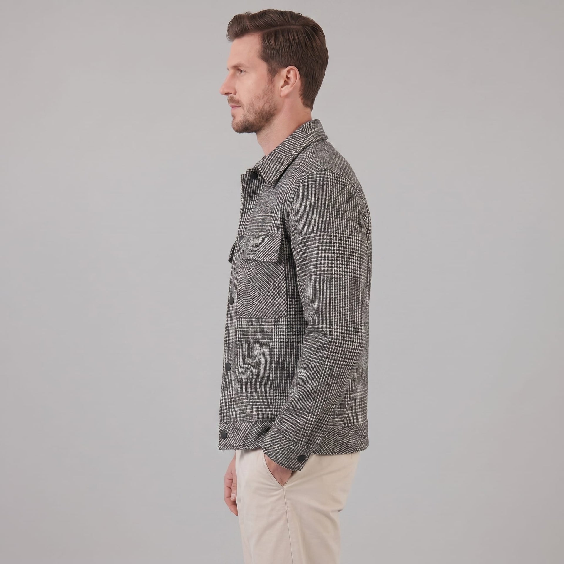 Grafton Checked Shirt Jacket