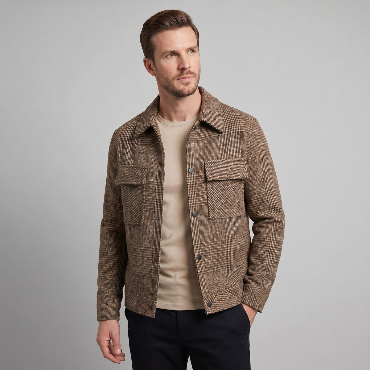 Grafton Checked Shirt Jacket_7