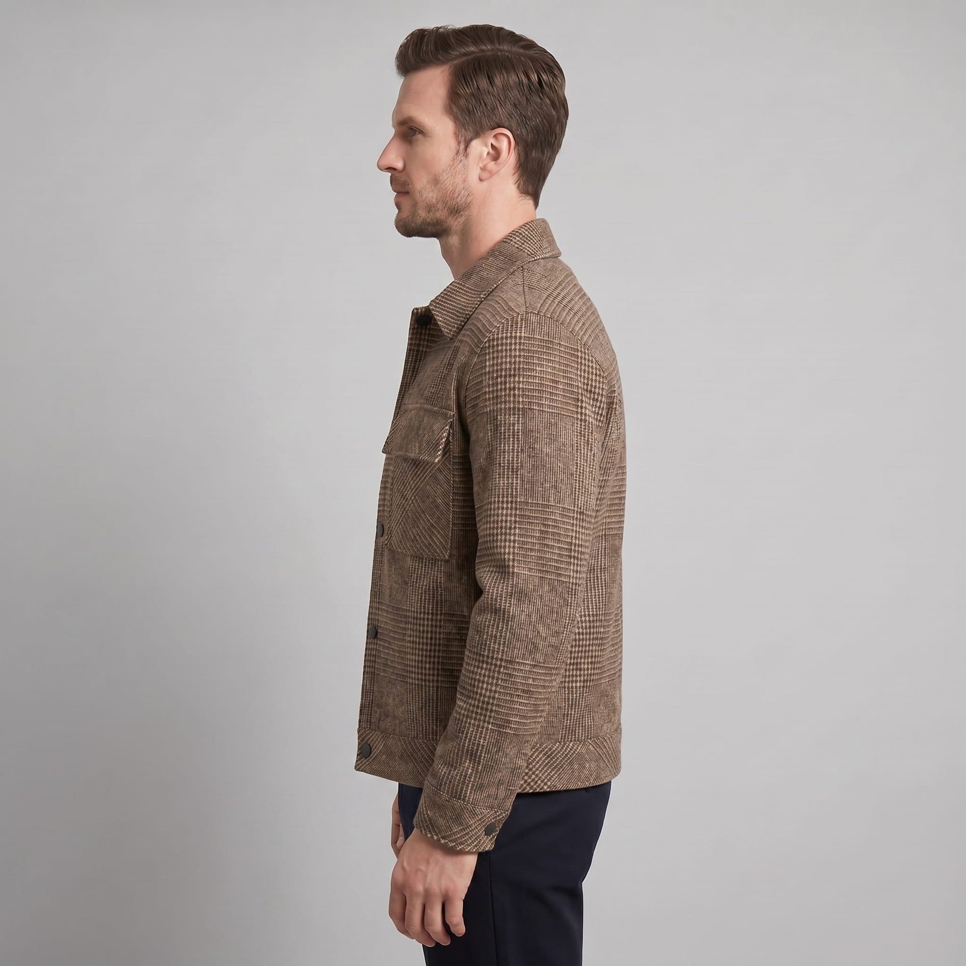 Grafton Checked Shirt Jacket