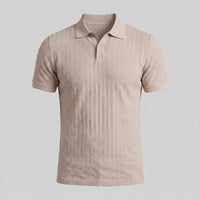 Quentin Chevron Knit Polo