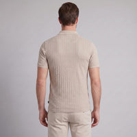 Quentin Chevron Knit Polo