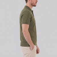 Quentin Chevron Knit Polo