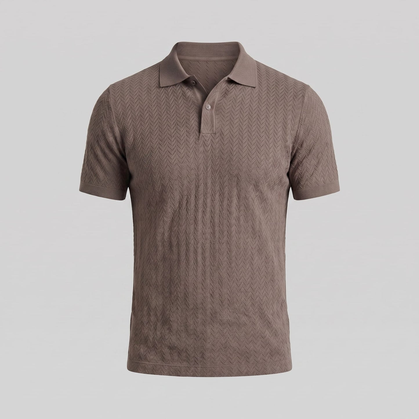 Quentin Chevron Knit Polo_2