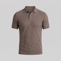 Quentin Chevron Knit Polo