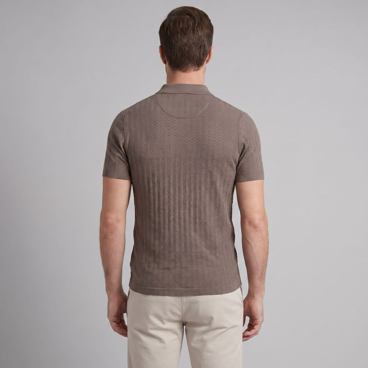 Quentin Chevron Knit Polo_5