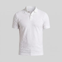 Quentin Chevron Knit Polo