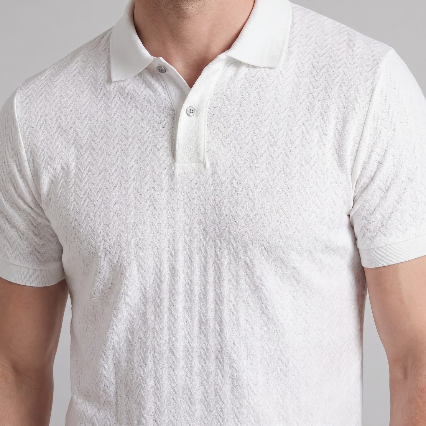 Quentin Chevron Knit Polo_7