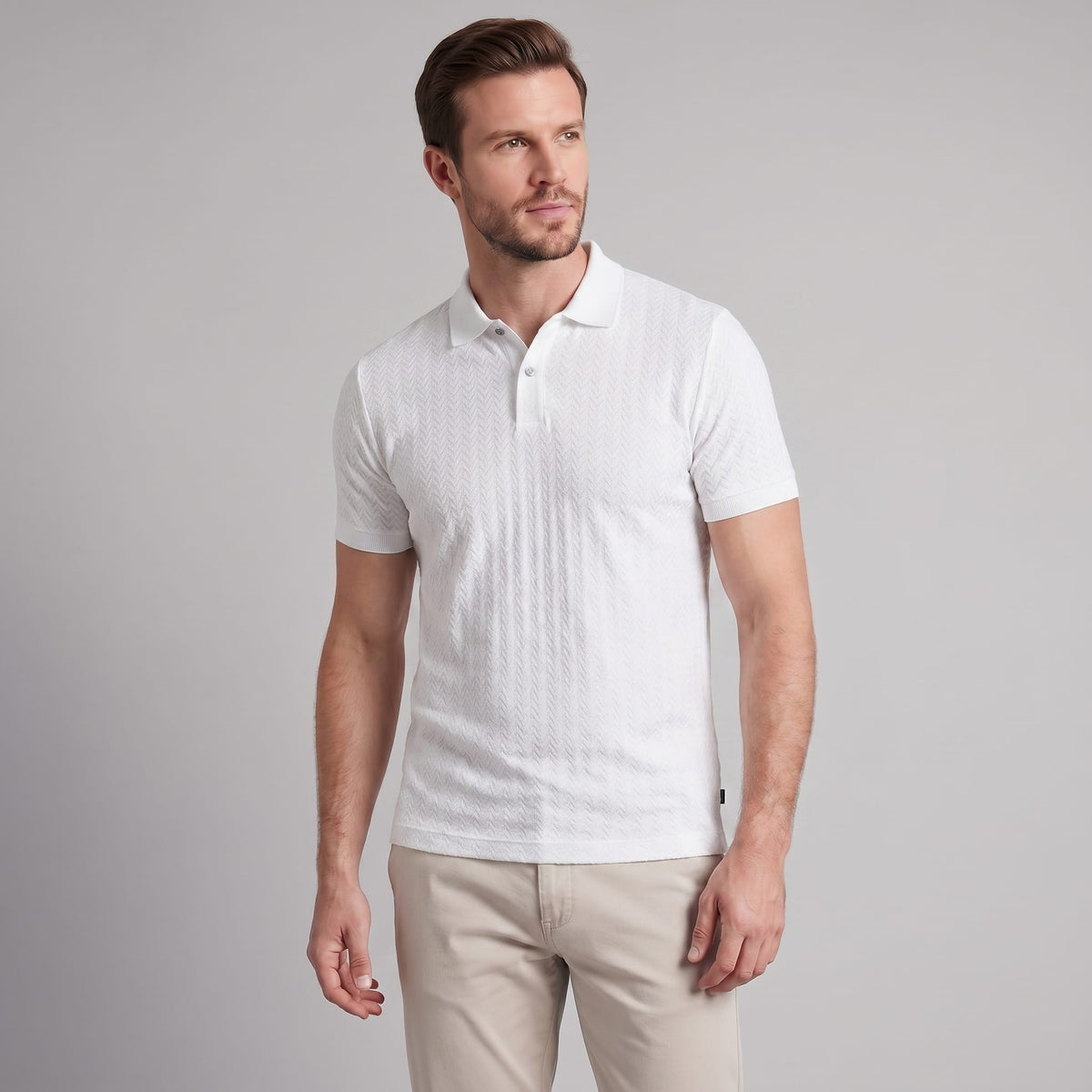 Quentin Chevron Knit Polo_8
