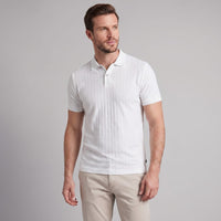 Quentin Chevron Knit Polo