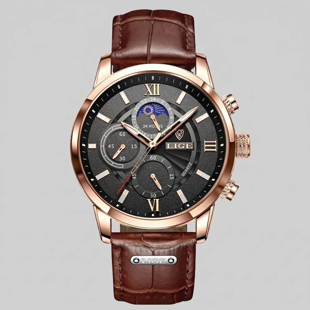 Wingate Moon Phase Chronograph Watch