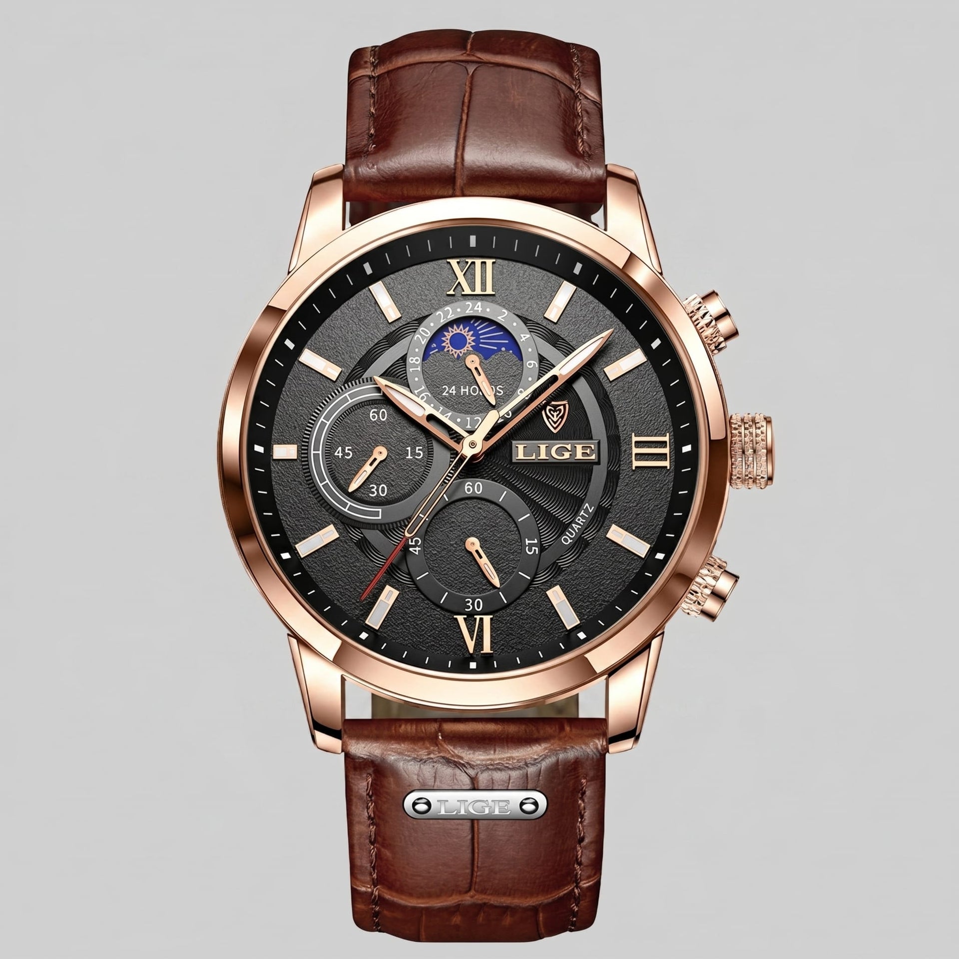 Wingate Moon Phase Chronograph Watch