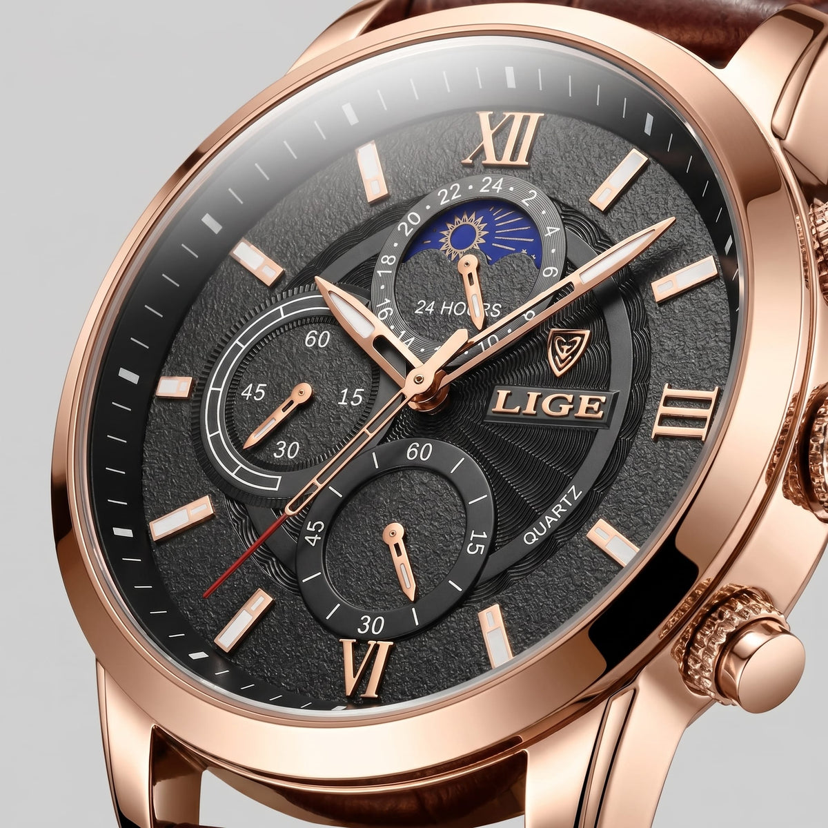 Wingate Moon Phase Chronograph Watch
