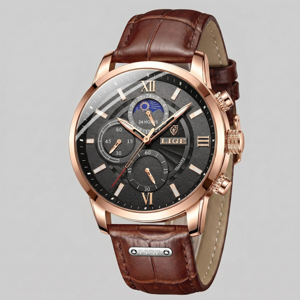 Wingate Moon Phase Chronograph Watch_5