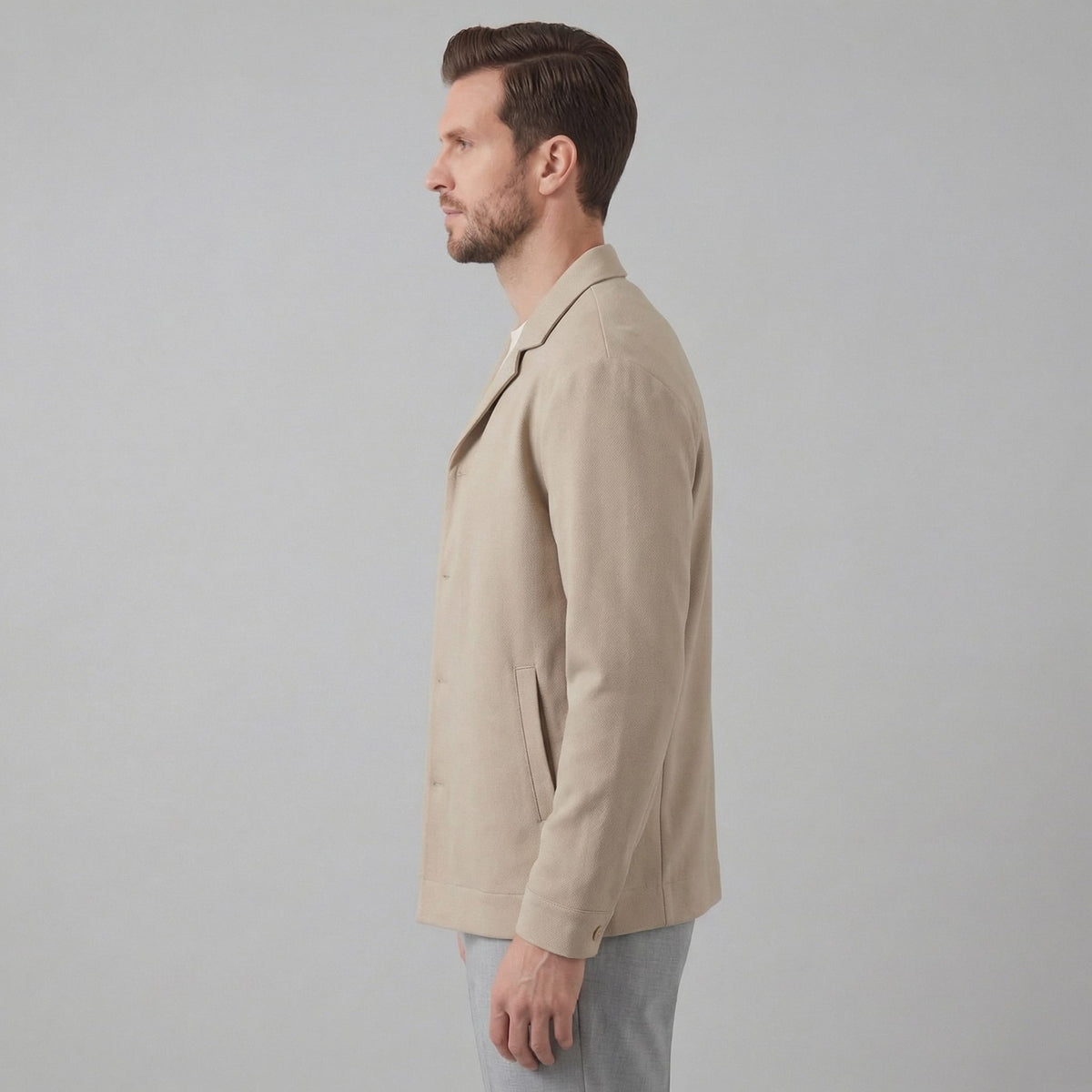 Fletcher Unstructured Textured Blazer