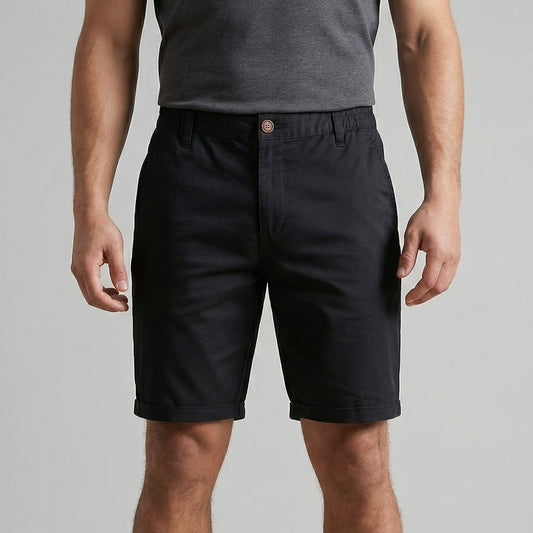 Draper Flat Front Chino Shorts_1
