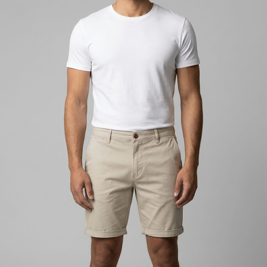 Draper Flat Front Chino Shorts