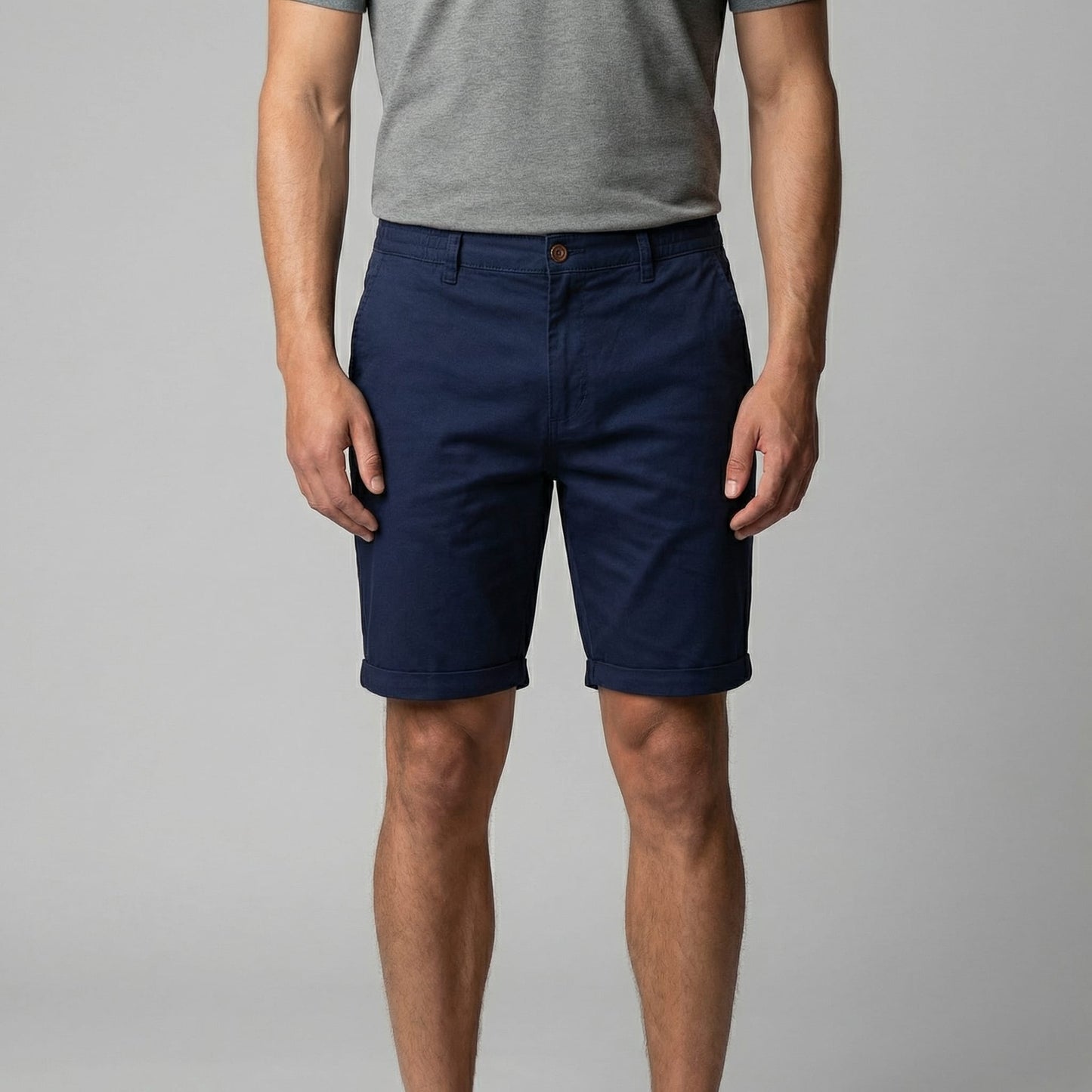 Draper Flat Front Chino Shorts_16