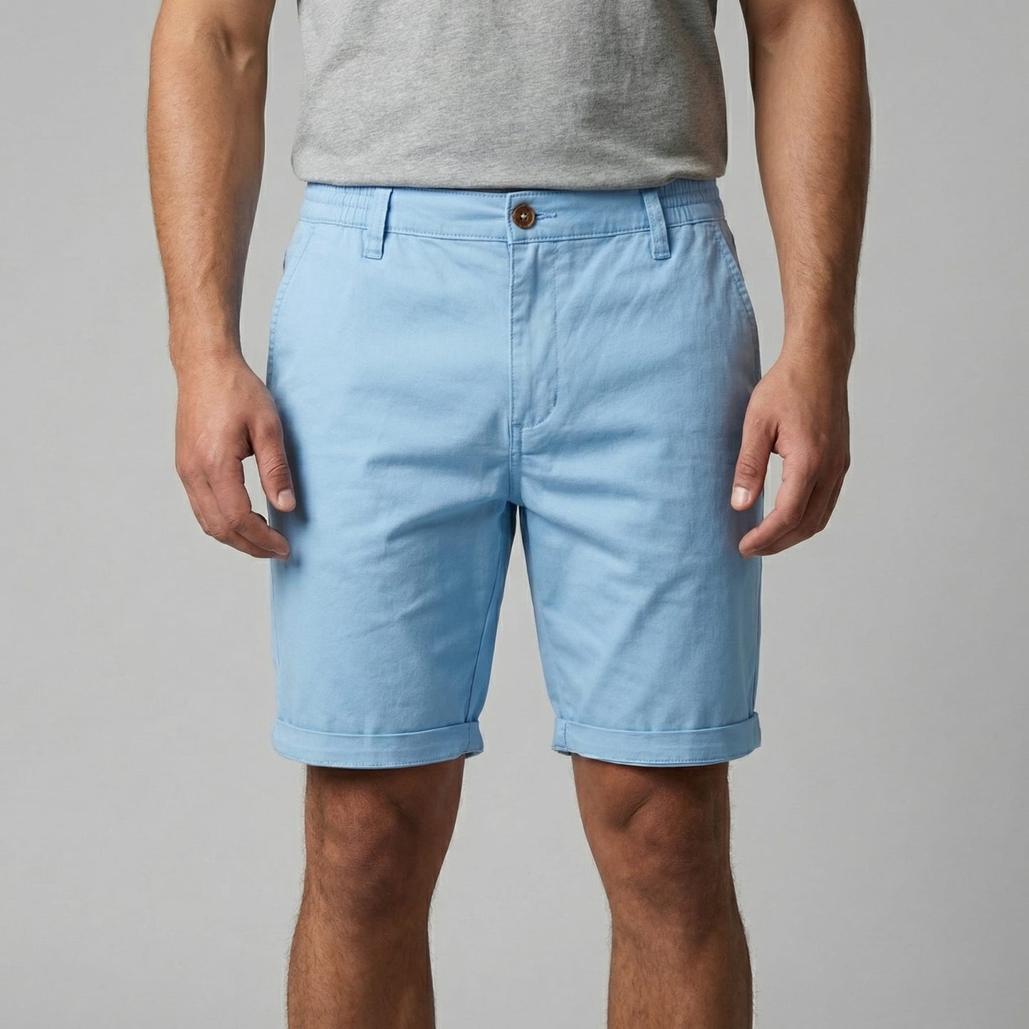 Draper Flat Front Chino Shorts_21