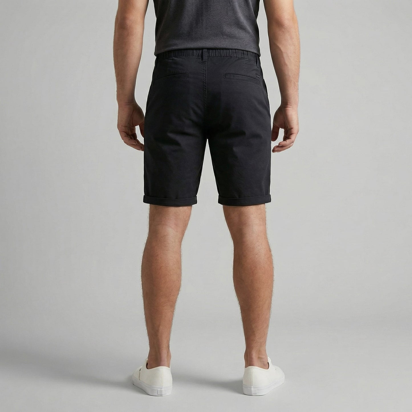 Draper Flat Front Chino Shorts_3