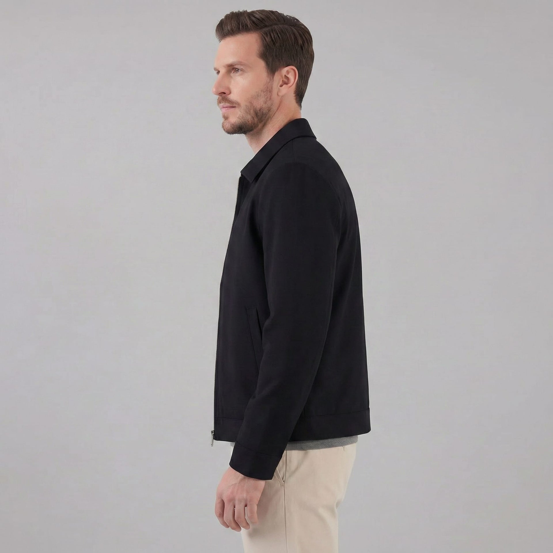 Granger Slim Fit Zip Jacket