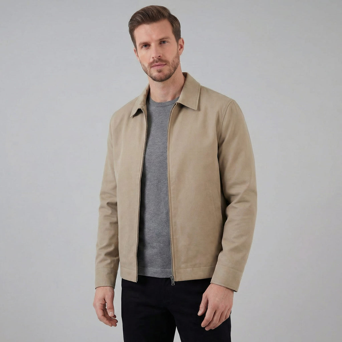 Granger Slim Fit Zip Jacket