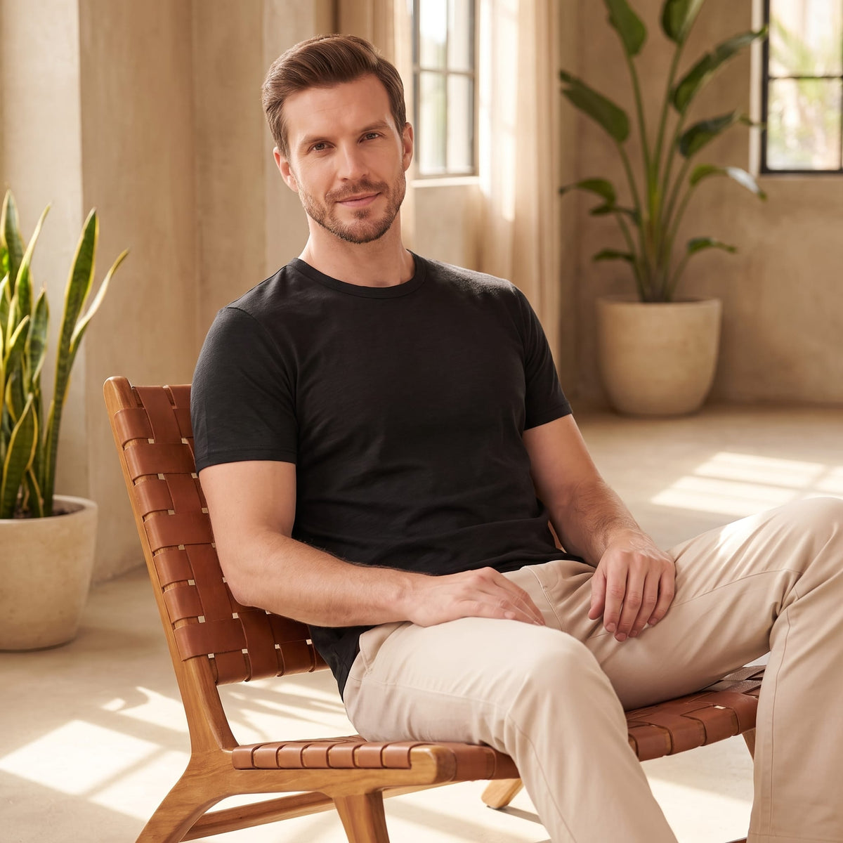 Hudson Regular Fit Crew Neck T-Shirt