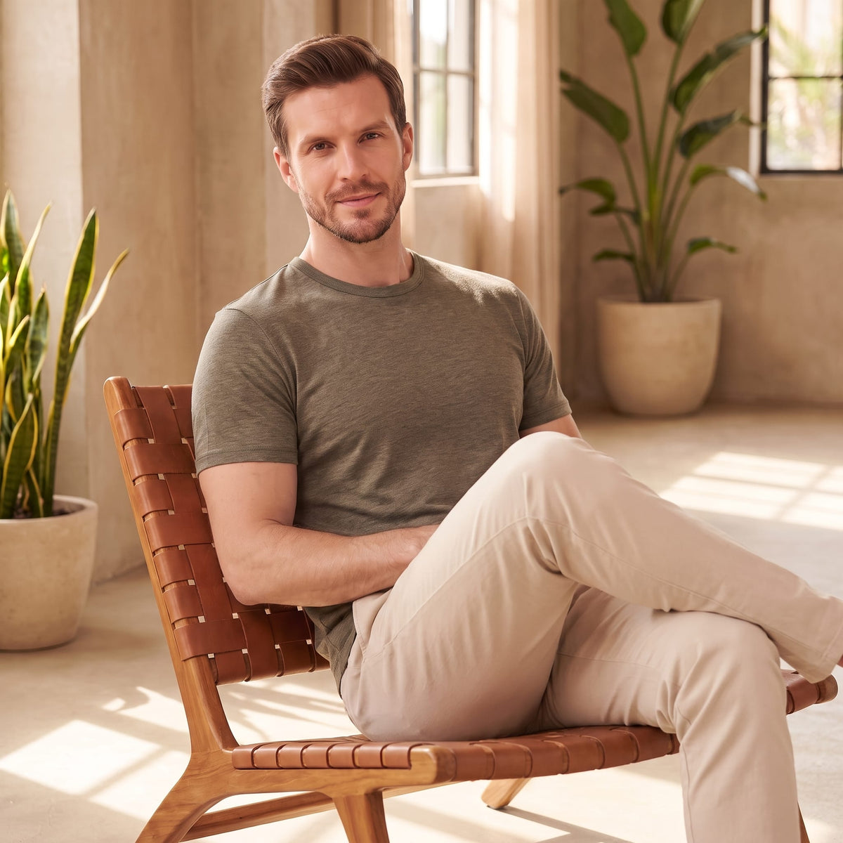 Hudson Regular Fit Crew Neck T-Shirt