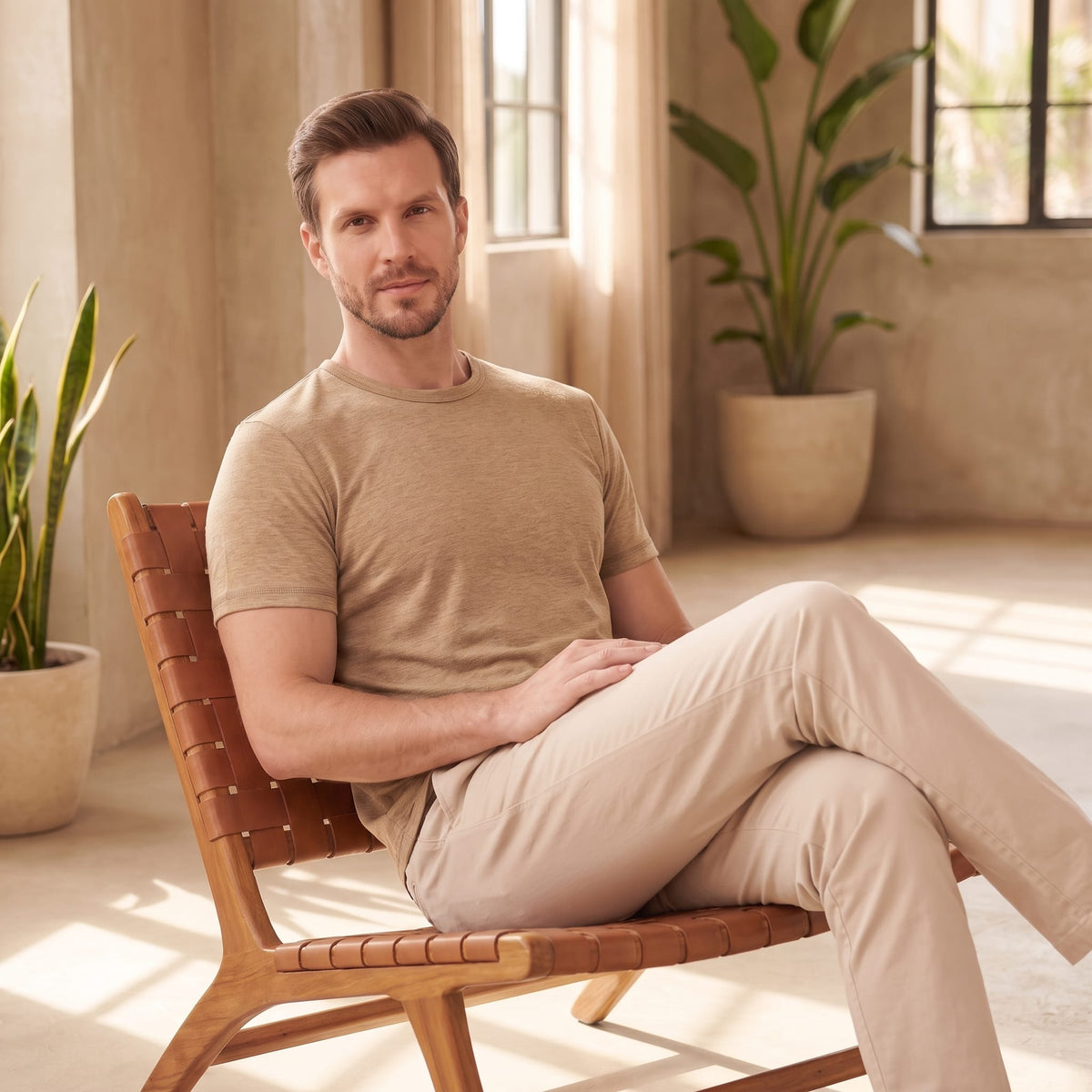 Hudson Regular Fit Crew Neck T-Shirt