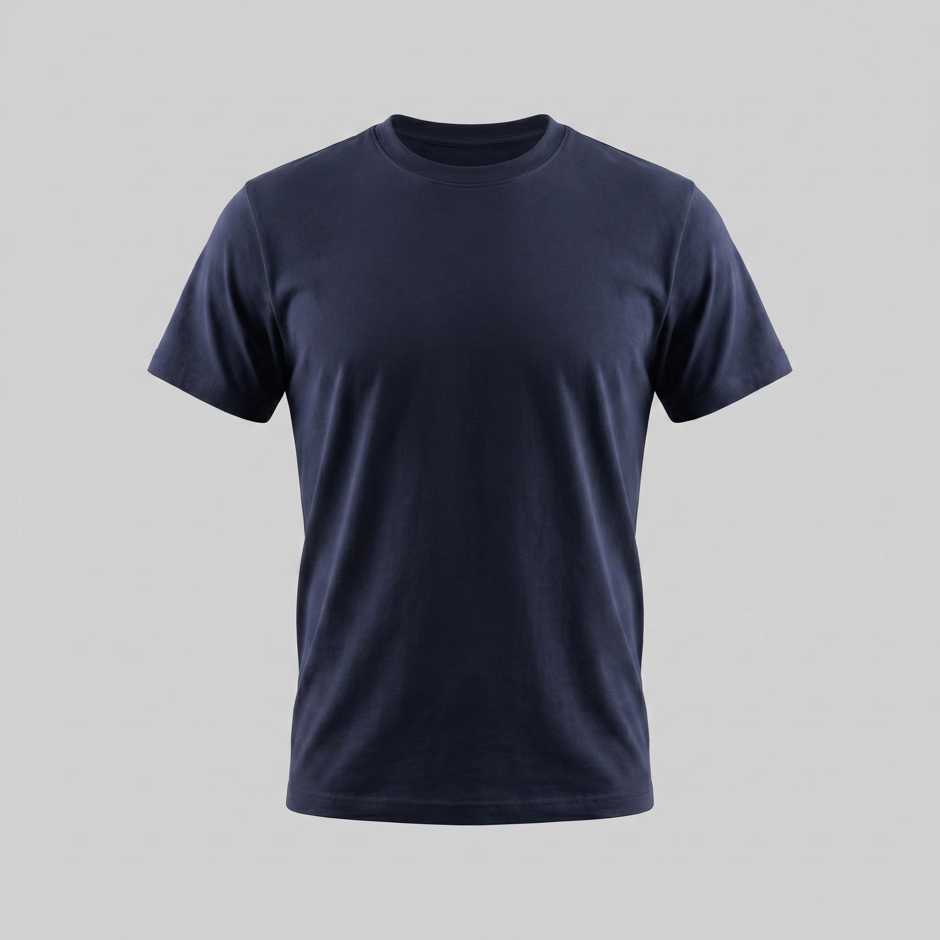 Ian Cotton Blend Crew Neck T-Shirt