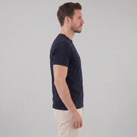 Ian Cotton Blend Crew Neck T-Shirt