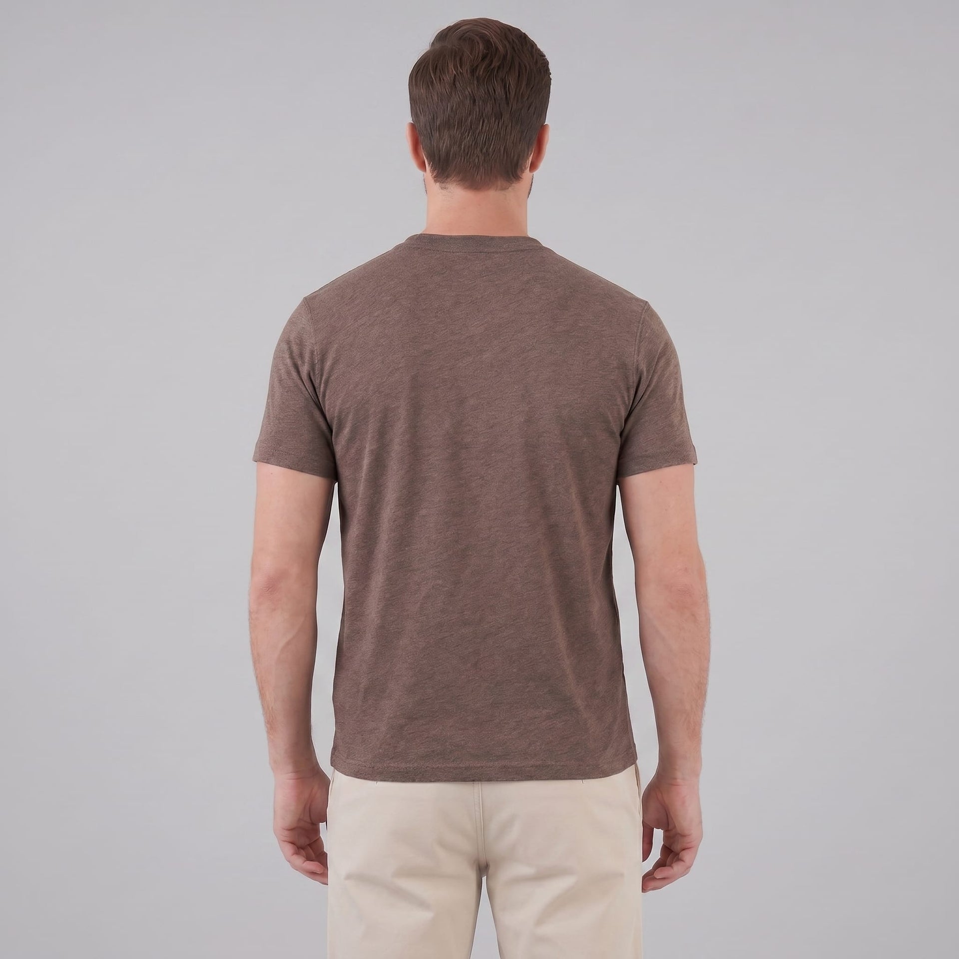 Ian Cotton Blend Crew Neck T-Shirt