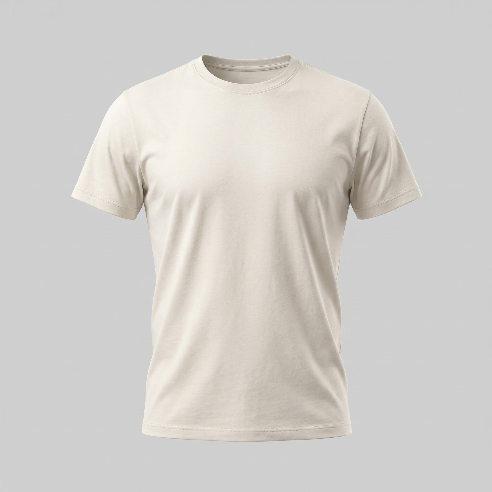 Ian Cotton Blend Crew Neck T-Shirt