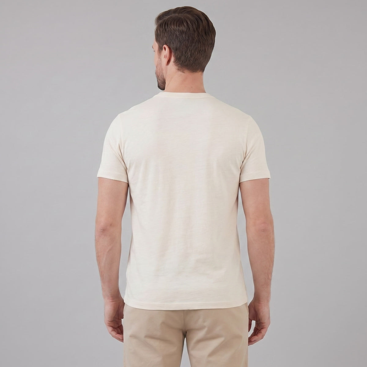 Ian Cotton Blend Crew Neck T-Shirt