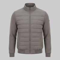 Latham Quilted Hybrid Bomber Jacket