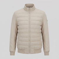 Latham Quilted Hybrid Bomber Jacket