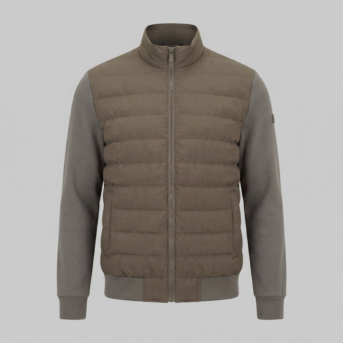 Latham Quilted Hybrid Bomber Jacket_2