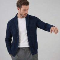 Ezekiel Shawl Collar Knit Cardigan