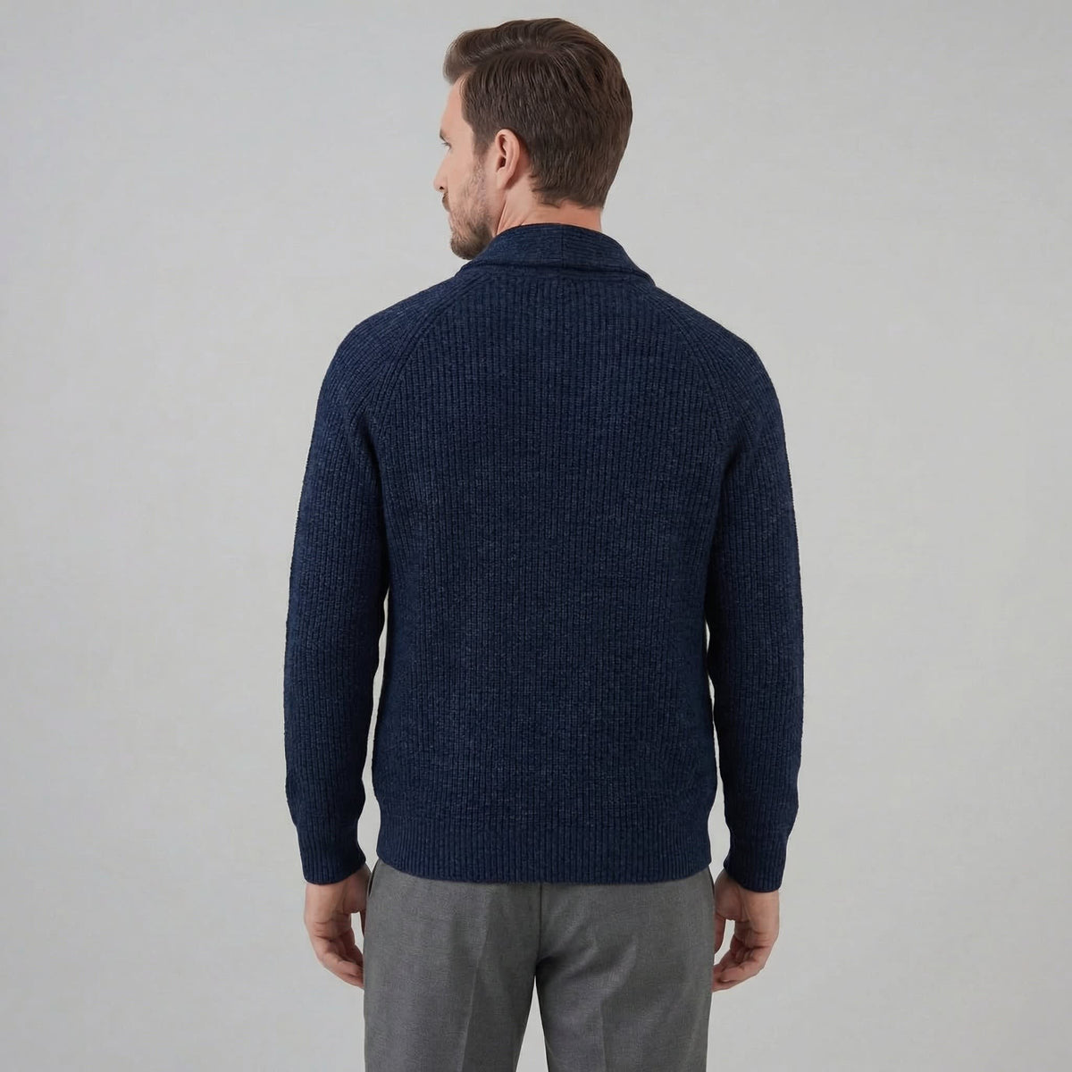 Ezekiel Shawl Collar Knit Cardigan