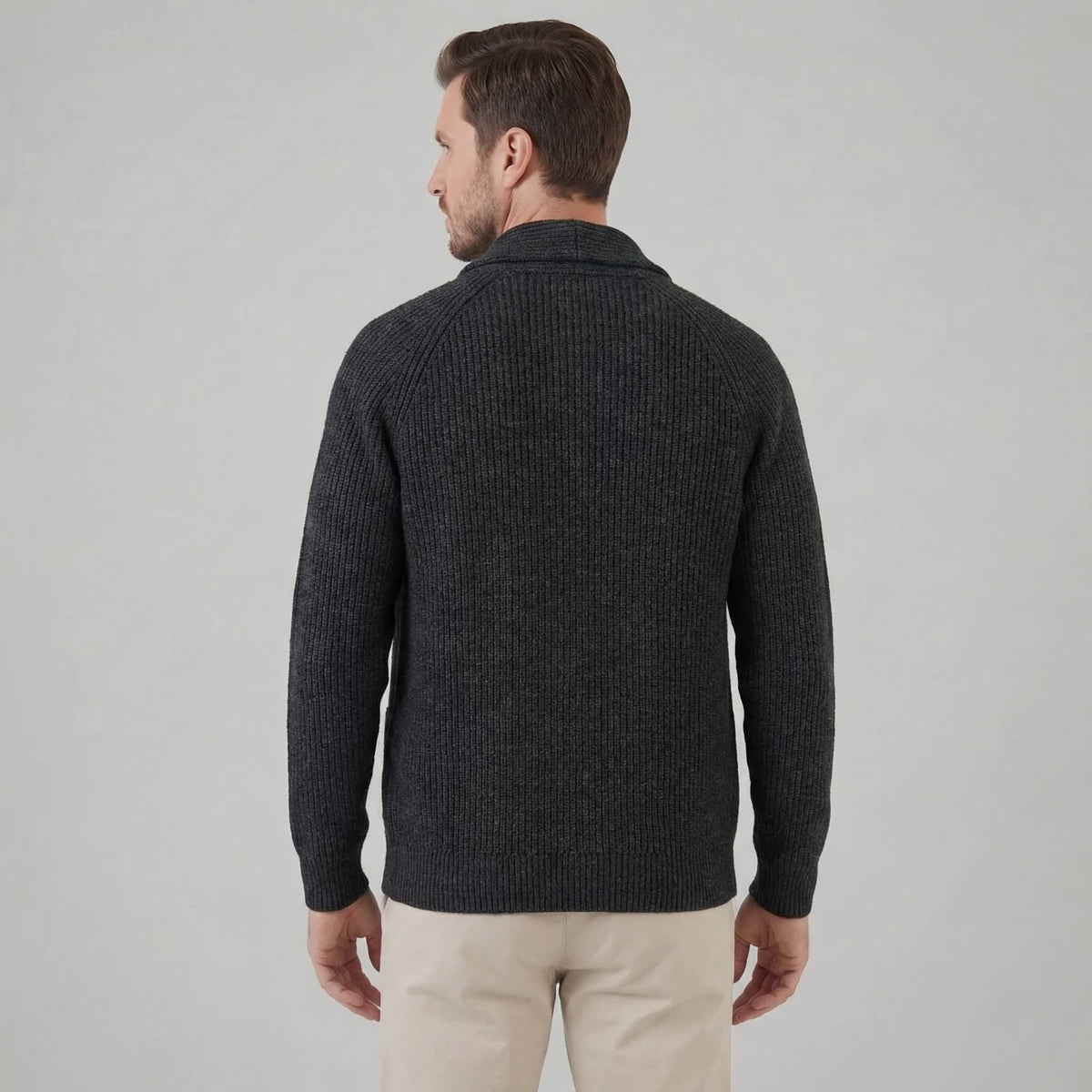 Ezekiel Shawl Collar Knit Cardigan