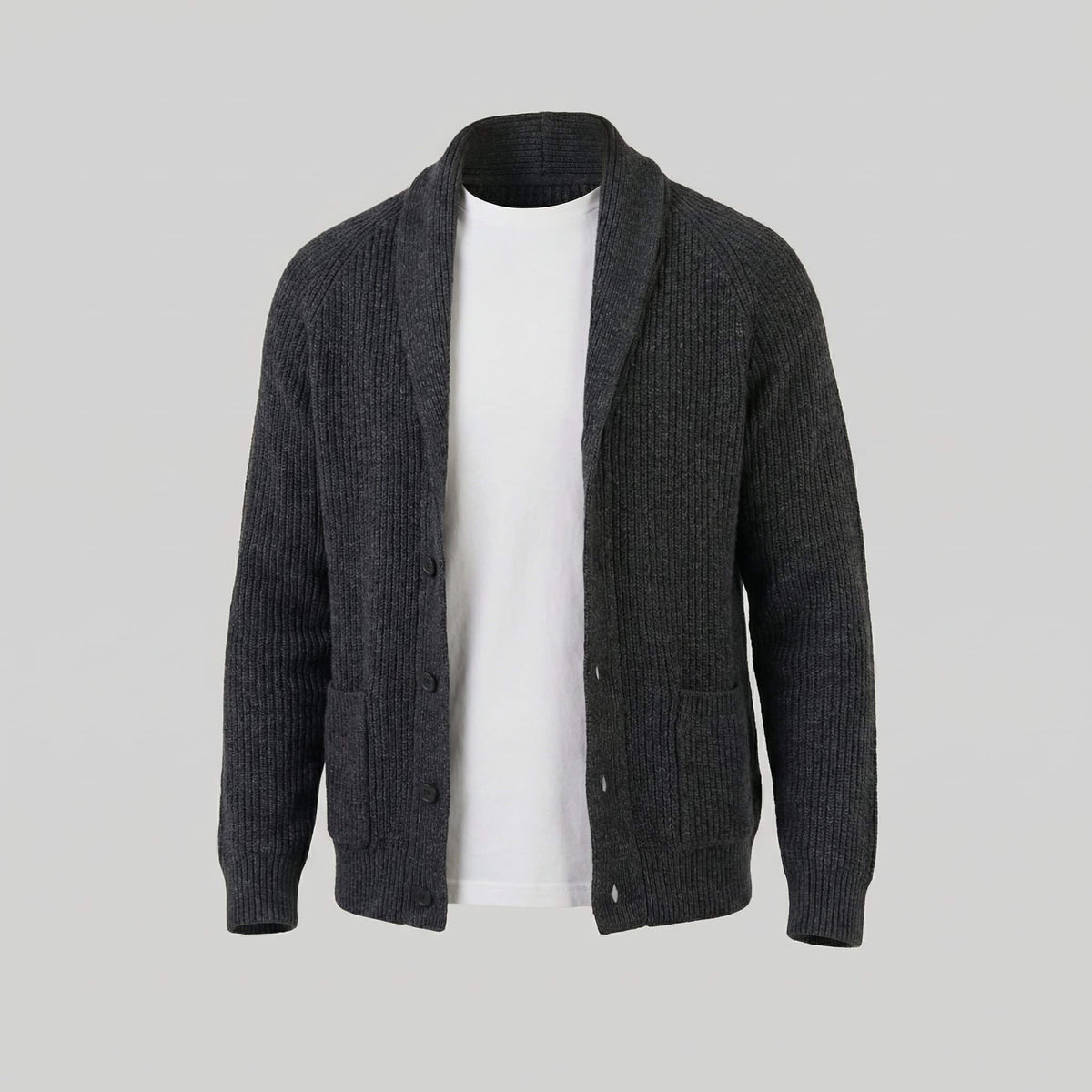 Ezekiel Shawl Collar Knit Cardigan_21