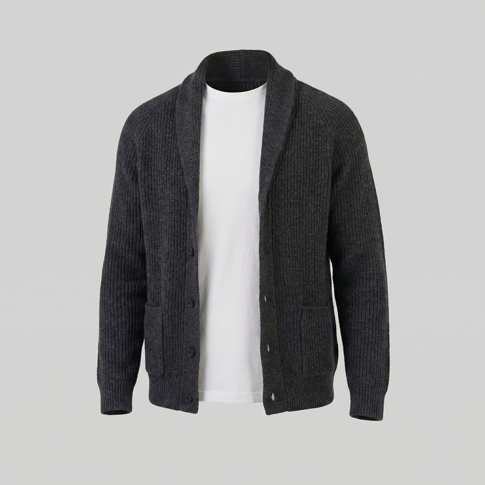 Ezekiel Shawl Collar Knit Cardigan