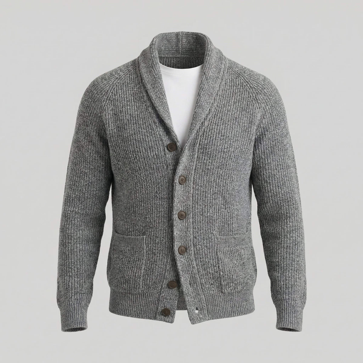 Ezekiel Shawl Collar Knit Cardigan_5