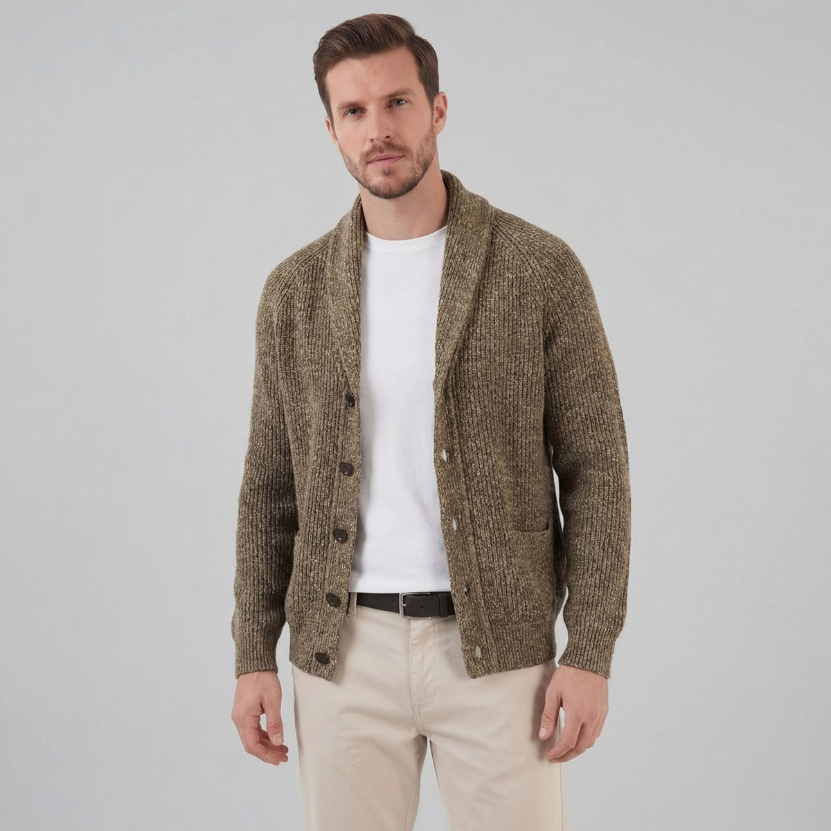 Ezekiel Shawl Collar Knit Cardigan_6