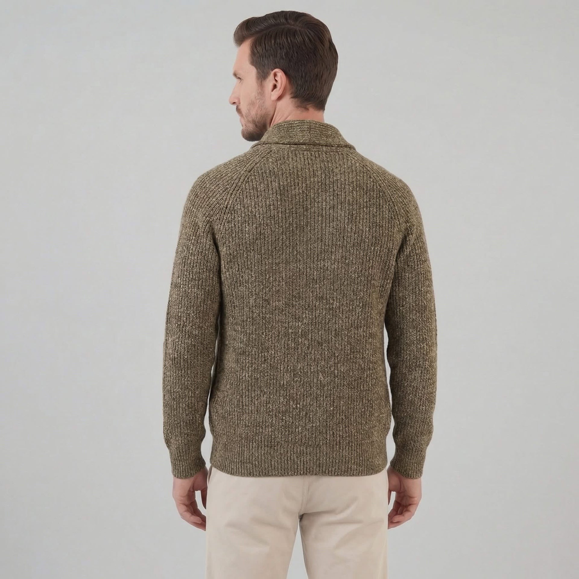 Ezekiel Shawl Collar Knit Cardigan