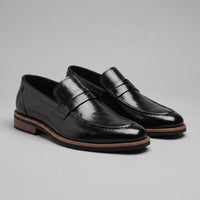 Manning Leather Penny Loafers