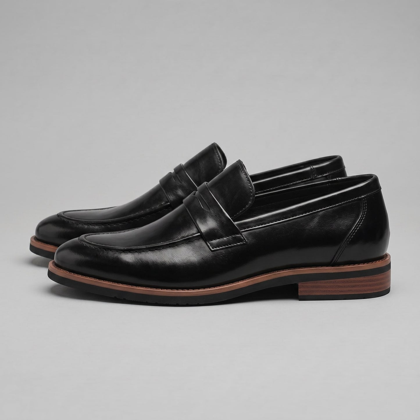Manning Leather Penny Loafers_2