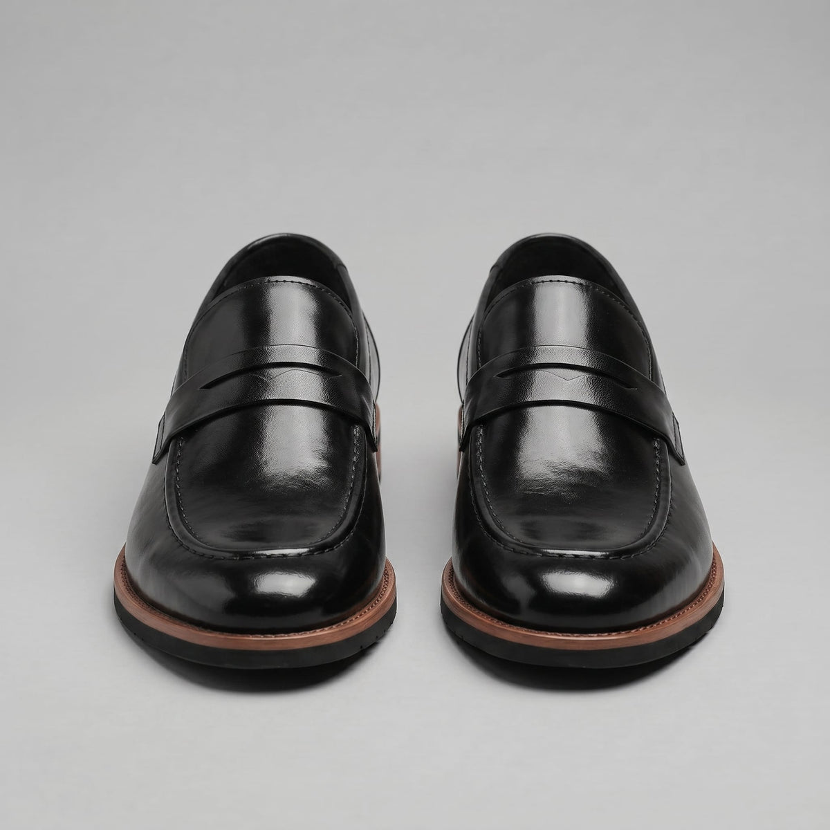 Manning Leather Penny Loafers_4